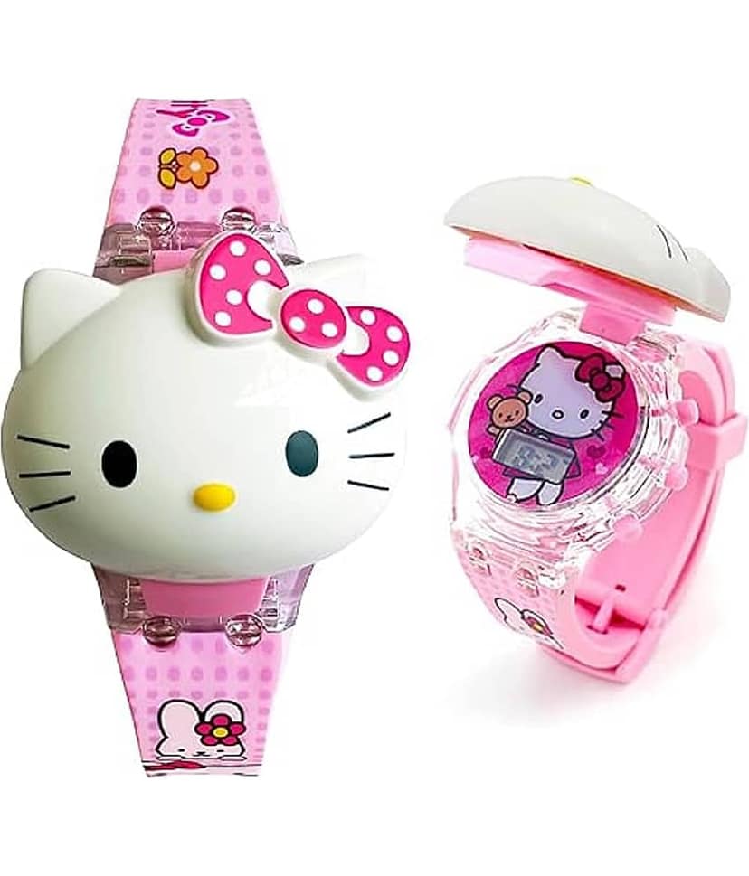 Viser Beige Dial Digital Girls Watch ( Pack of 1 )