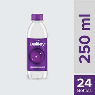 Bailley Packaged Drinking Water 250 ml (Pack of 24) x 2 units