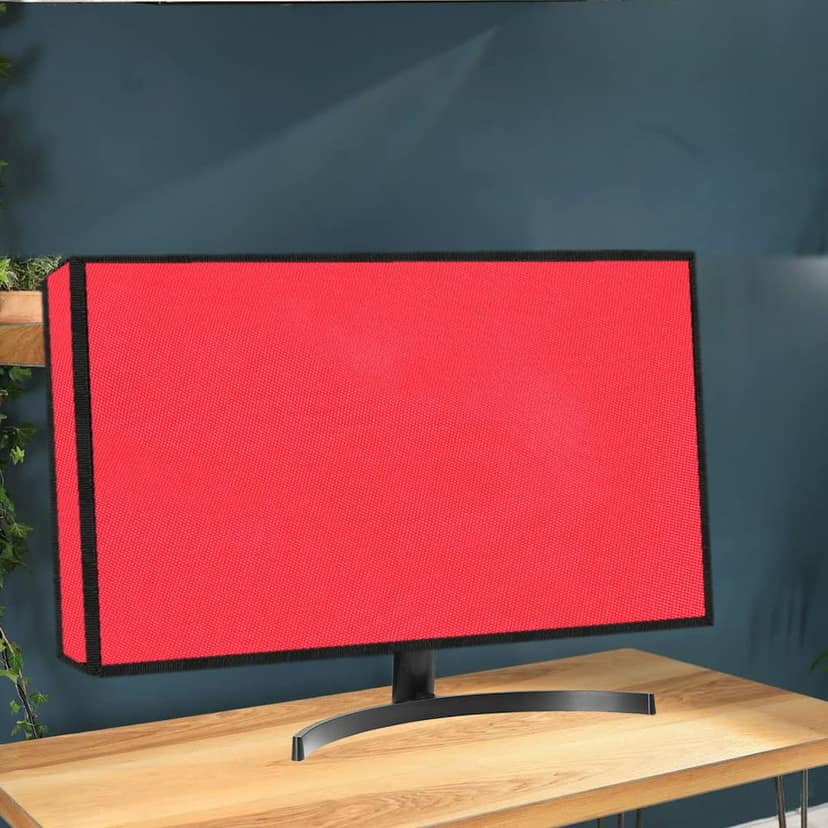 PalaP Super Premium Dust Proof Monitor Cover for ACER 31.5 inches Monitor (RED) view 5