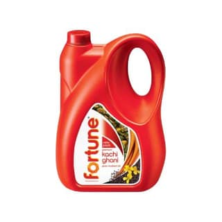 Fortune Kachi Ghani Mustard Oil 5 Ltr