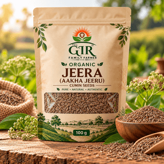 Organic Jeera Cumin Seeds - 100g Pack