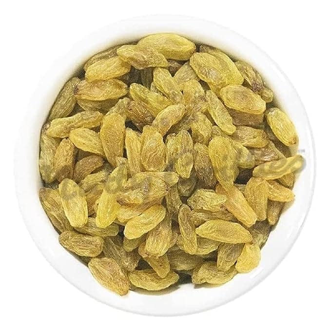 Bazana Premium Kismis: Nutritious Green Raisins - Dried Grapes Kishmish - 250g x Pack of 2 - Rich in Iron & Vitamin B view 4