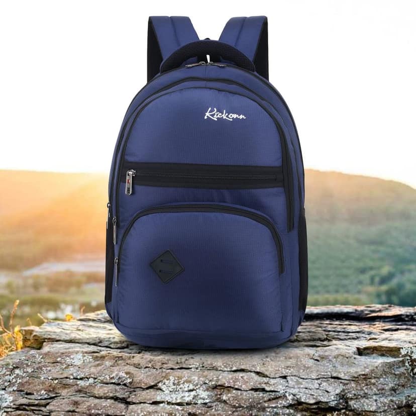 Medium 30 L Laptop Backpack for Men and Women|Unisex|College Bag for Boys and Girls|office |School Bag|Trendy |Stylish (CODE-KLMNA) view 5