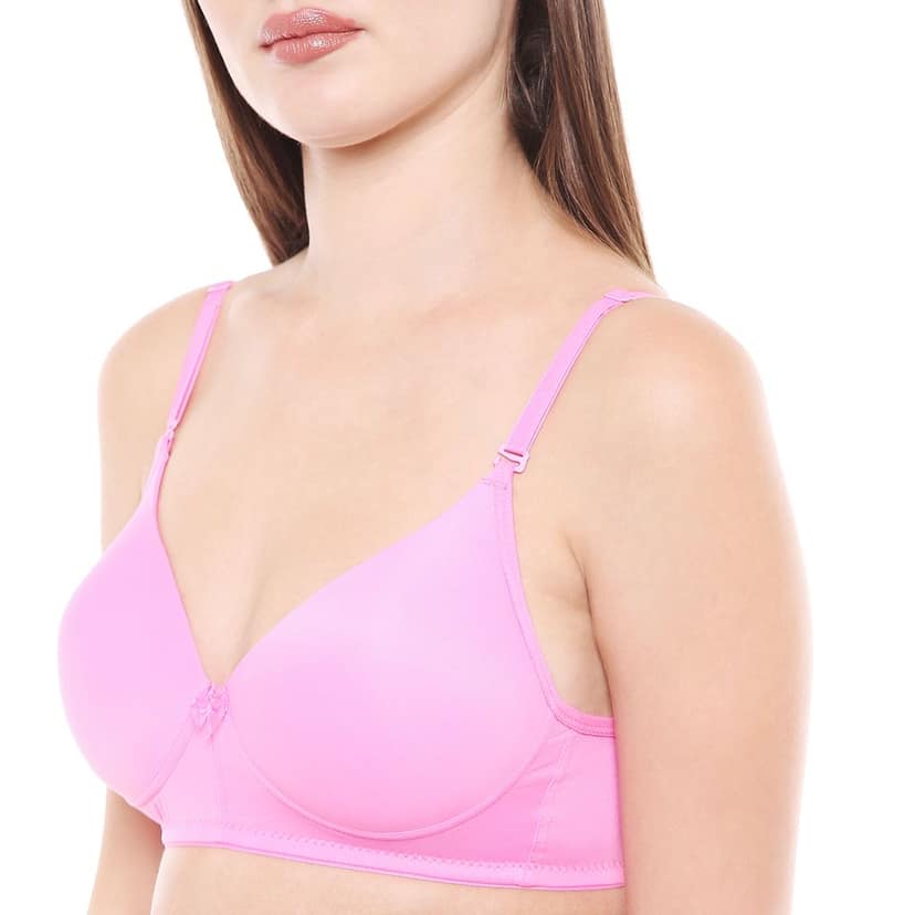 Bodycare Women Polymide Medium Coverage Heavily Padded Pushup Bra Bra 6562-PI view 4