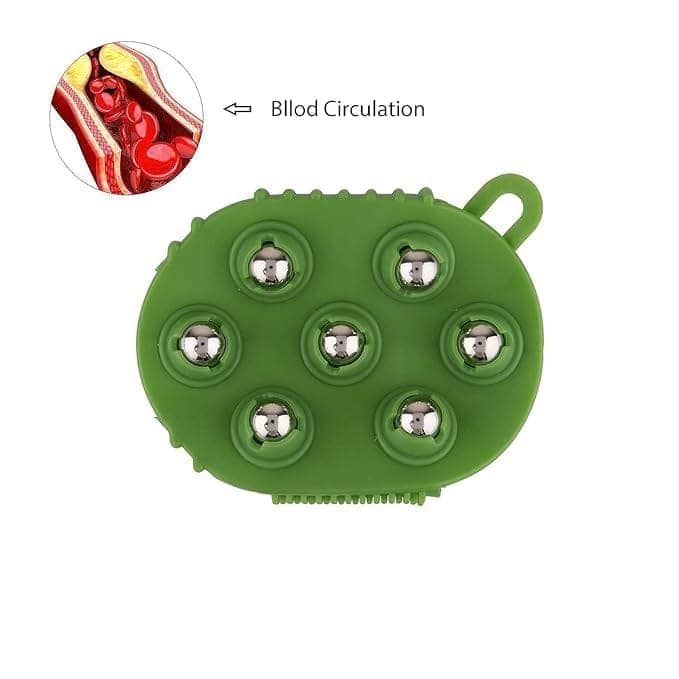Magnetic Steel Ball Manual Hand Massager – 7 Magnetic Balls for Stress Relief, Muscle Recovery & Blood Circulation – Body Relaxation Tool for Neck, Back, Legs, and Hands view 2