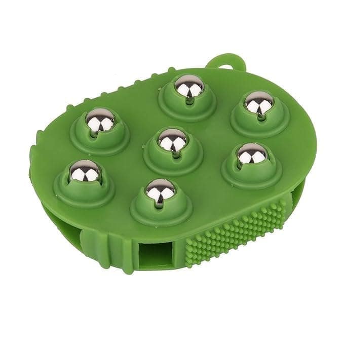 Magnetic Steel Ball Manual Hand Massager – 7 Magnetic Balls for Stress Relief, Muscle Recovery & Blood Circulation – Body Relaxation Tool for Neck, Back, Legs, and Hands view 3