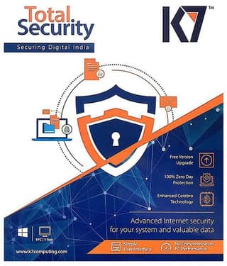 K7 Total Security Latest Version ( 1 PC / 1 Year ) - Activation Code-Email Delivery