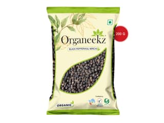 Organeekz Black Pepper (Kali Mirch) - 200 Gram