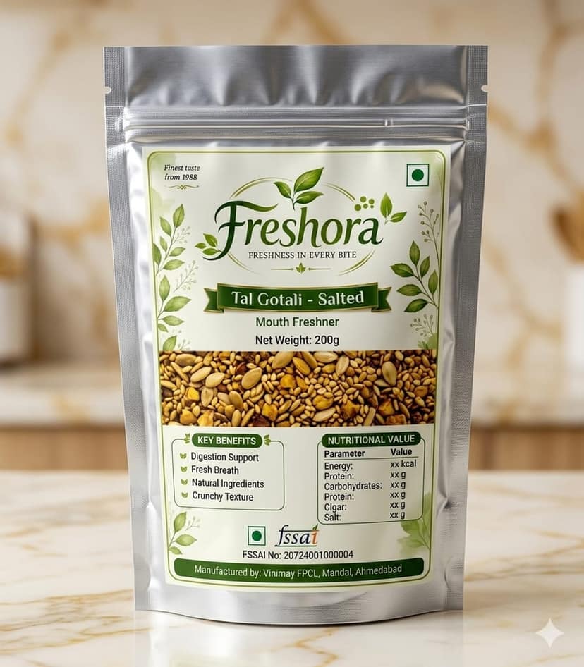 Freshora Mouth Freshner - Tal Variyali Gotli (200 gram Pouch)