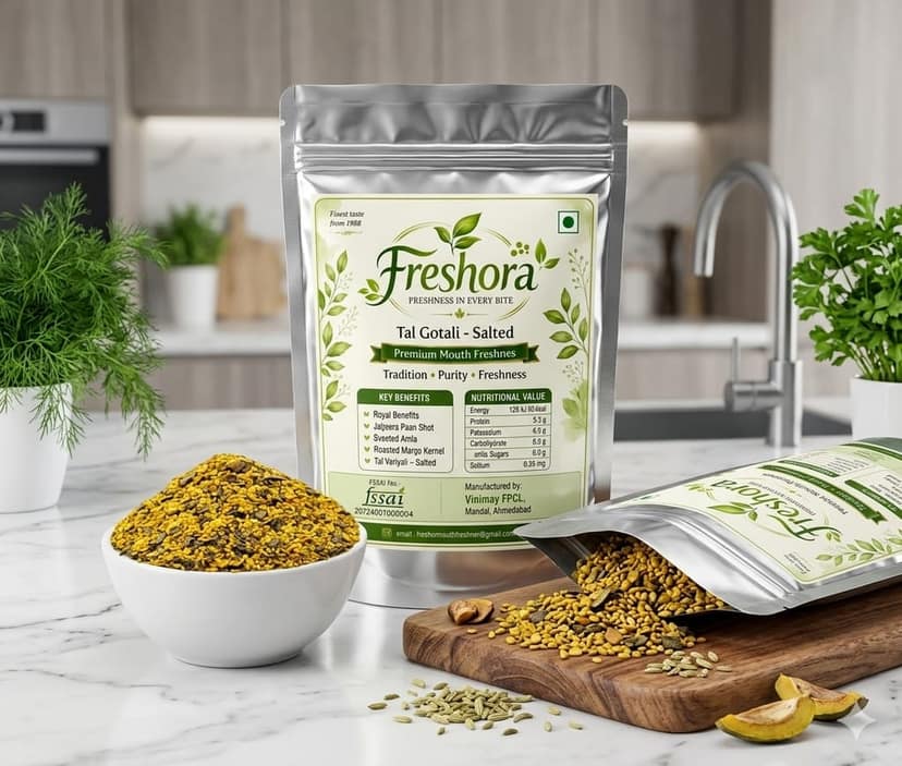 Freshora Mouth Freshner - Tal Variyali Gotli (200 gram Pouch) view 2