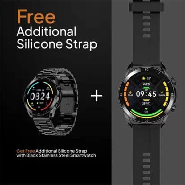 Fire-Boltt Legacy 1.43 AMOLED Bluetooth Calling with First Ever Wireless Charging Smartwatch view 6