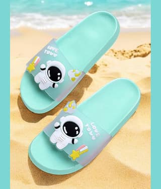 KAPANI Pink Women's Slide Flip flop