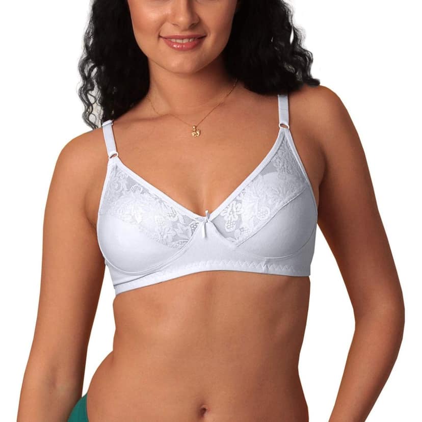 SONA Vibekart Women's Cotton Non-Padded Non-Wired Full Coverage Bra view 7