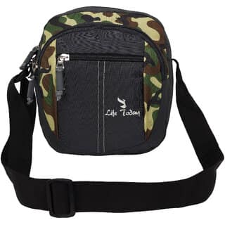 Life Today Grey Men & Women Sling Bag - Medium Grey Men and Women Sling Bag