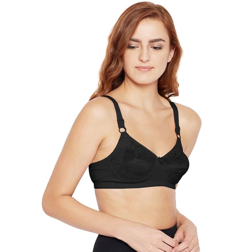 Bodycare Cotton Non Padded Non wired Regular Bra-Pack of 3 view 5