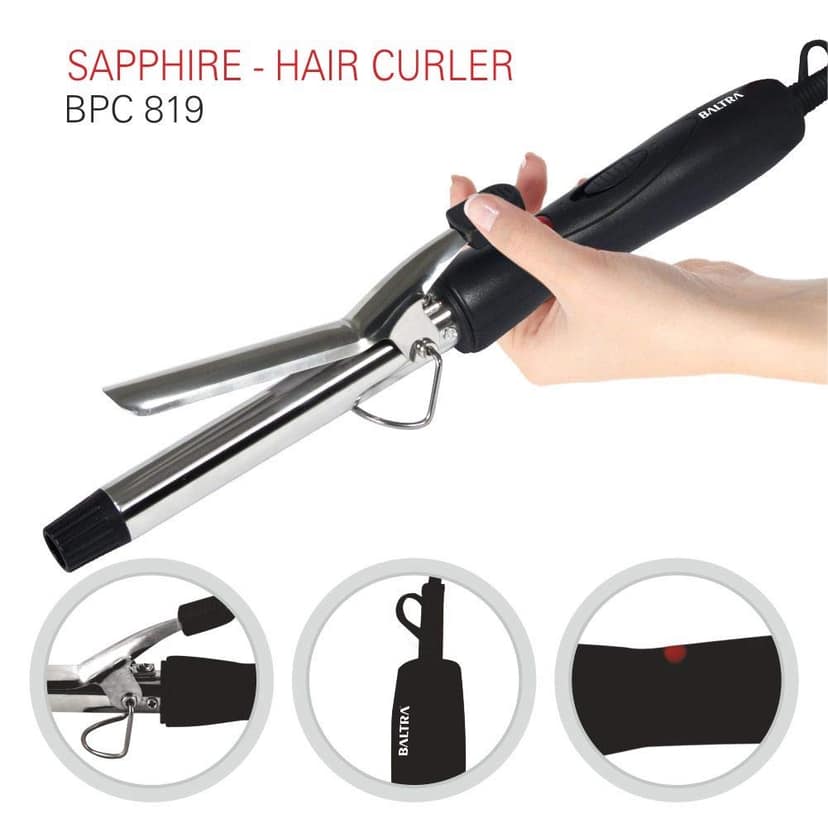 Baltra Sapphire 3 in 1 Hair Styler Personal Care Combo (hair dryer, Straightener and Curler) view 5