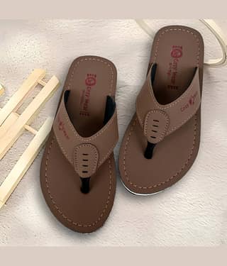 Cozy Wear Green Men's Daily Slipper