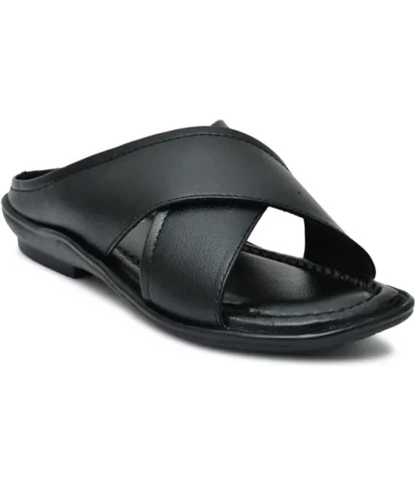 INFINITRENZ - Black Men's Sandals