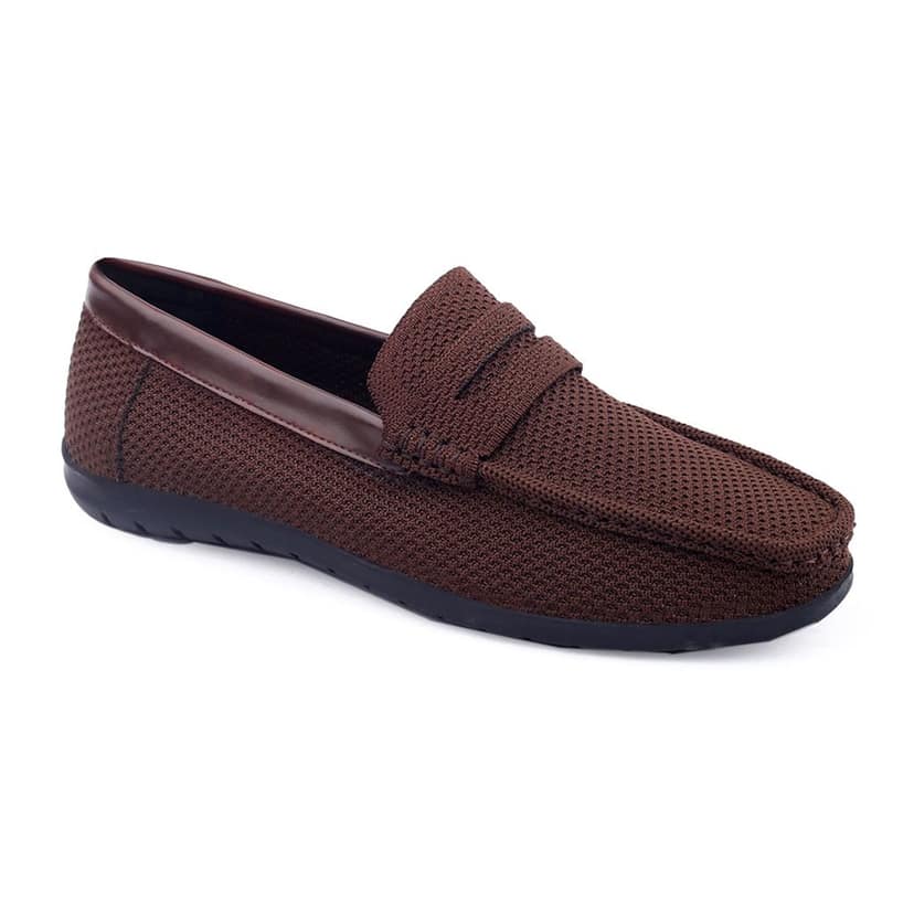 Men's Faux Leather Breathable Fabric Stylish Loafers view 4