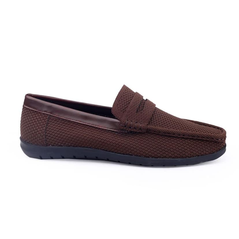 Men's Faux Leather Breathable Fabric Stylish Loafers view 5