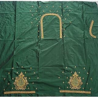 OMSAIFAB Cotton Silk Self Design Blouse Material