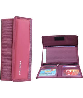 Kopila Multiple Expanding Cheque Book Holder Travel Organizer Document Bag for Men & Women