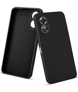 Case Vault Covers - Silicon Soft cases Compatible For Silicon Oppo A17 ( Pack of 1 )