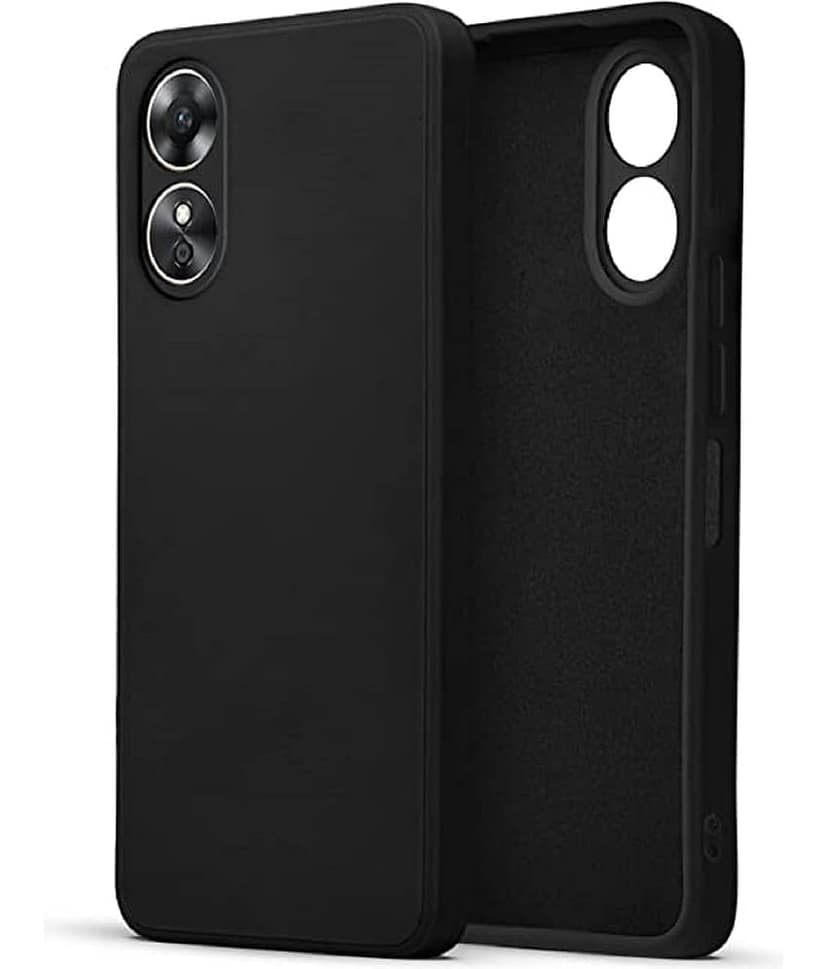 Case Vault Covers - Silicon Soft cases Compatible For Silicon Oppo A17 ( Pack of 1 ) view 2