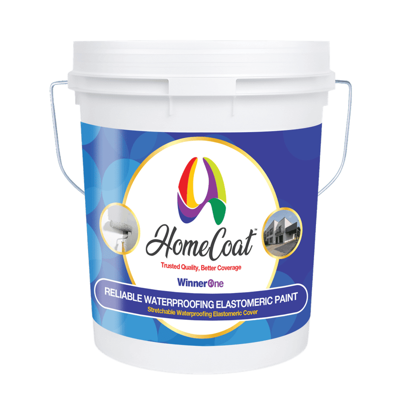 HomeCoat Reliable Waterproofing Elastomeric Paint