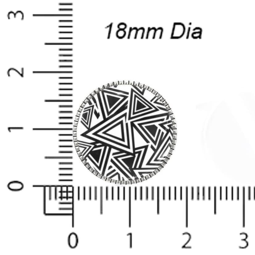 The Smart Buttons - Shirt Button Cover Cufflinks for Men - Glow In The Dark Design Pattern view 6