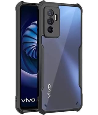 ZAMN Hybrid Covers Compatible For Polycarbonate Vivo V23E 5G ( )