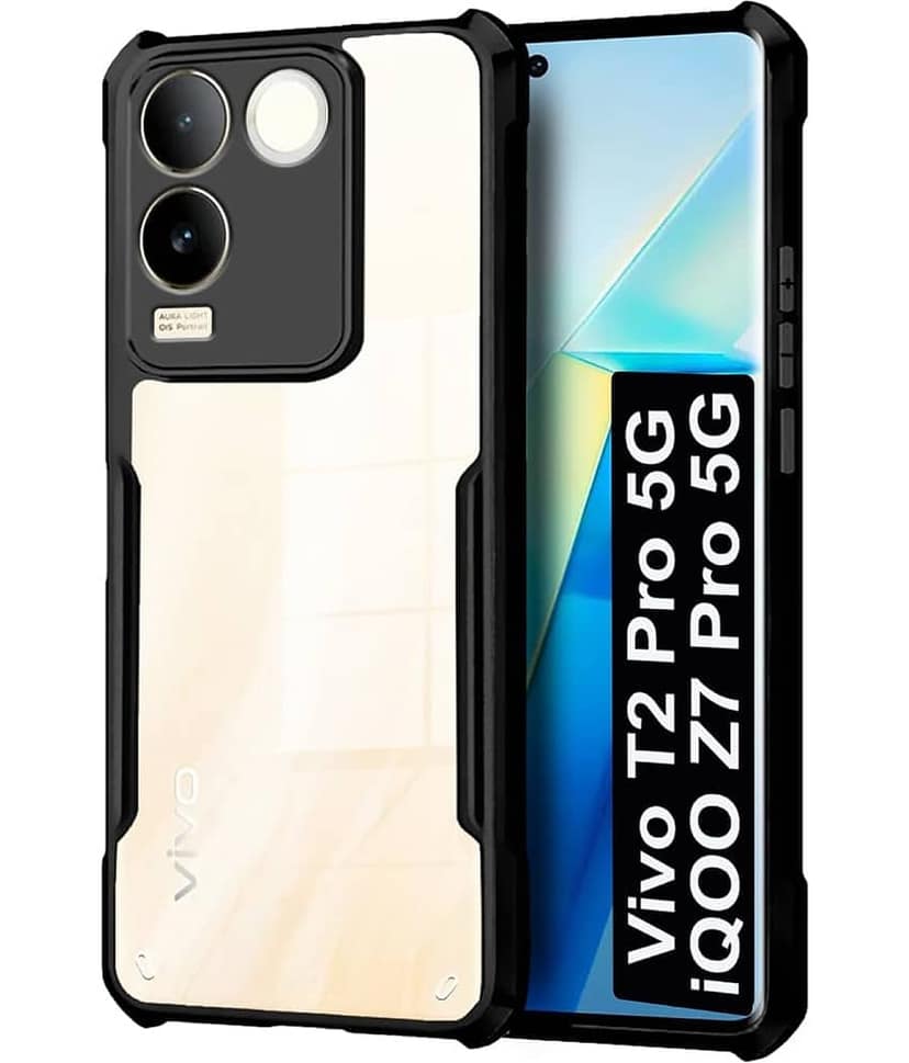 ZAMN Shock Proof Case Compatible For Polycarbonate Vivo T2 Pro 5G ( ) view 2