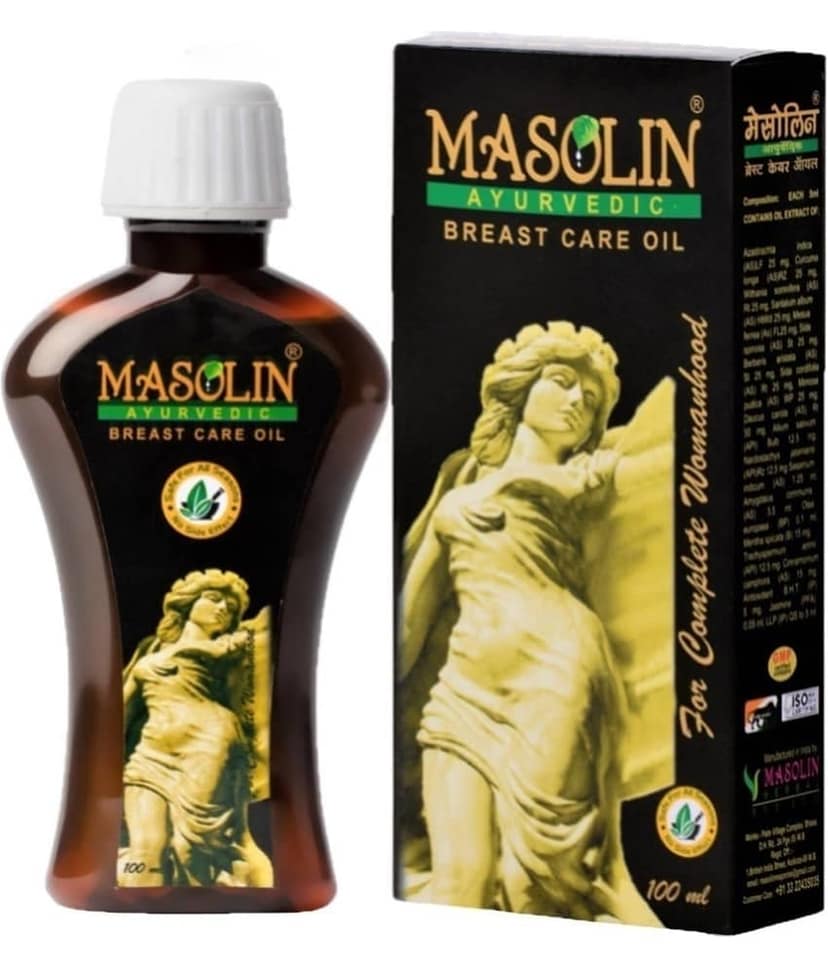 MASOLIN HERBAL Breast care Oil/Serums 100 g ( 1 pc ) view 2