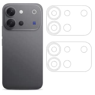 ISAAK Back Camera Lens Protector compatible for Vivo V80 (Pack of 2)