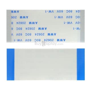 17 Pin 1mm Pitch 50mm Same Side Connection FFC Ribbon Flexible Flat Cable