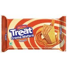 BRITANIA CREME WAFERS ORANGE 60G