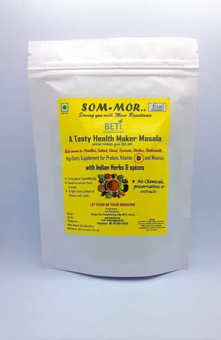 Som-Mor : A Tasty Health Maker Seasoning Masala : Mushroom Powder : 60gms