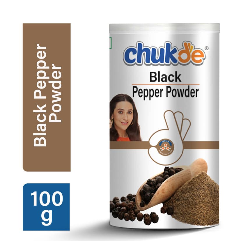 Chukde Kali Mirch/ Black Peeper Powder Sprinkler, 100 gm