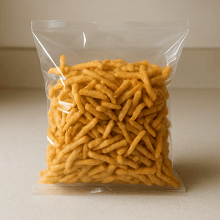 Meera General Store's nimki - crunchy indian snack
