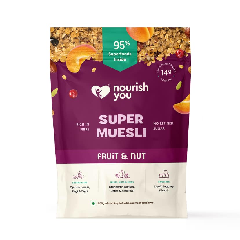 nourish you Super Muesli - Fruit & Nut
