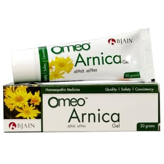 Omeo Arnica Gel - Homoeopathic Medicine for Pain Relief (30g) (packof 4)