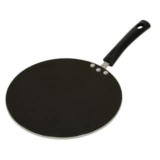 Vinod Zest Non-Stick Concave Tawa (Induction Friendly) | Premium Roti, Chapati & Paratha Tawa (Size - 26.5cm) by Mahavir Home Store