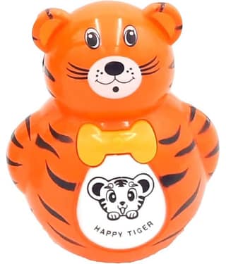 Villy Tumbling Tiger Toys for Kids Push and Shake Best Learning Toy Pushing Or Holding Toys