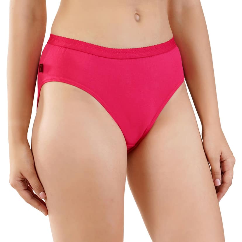 POOMA panties PLAIN OE pack of 3 (color may vary) view 3