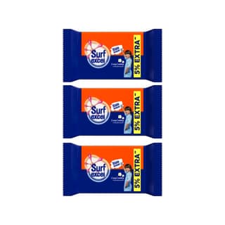 Surf Excel Stain Eraser Detergent Bar 80 g - Pack of 3