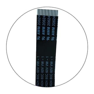 14 Pin 1mm Pitch CCD Scanner Cable Black For HP ScanJet 200 Printer