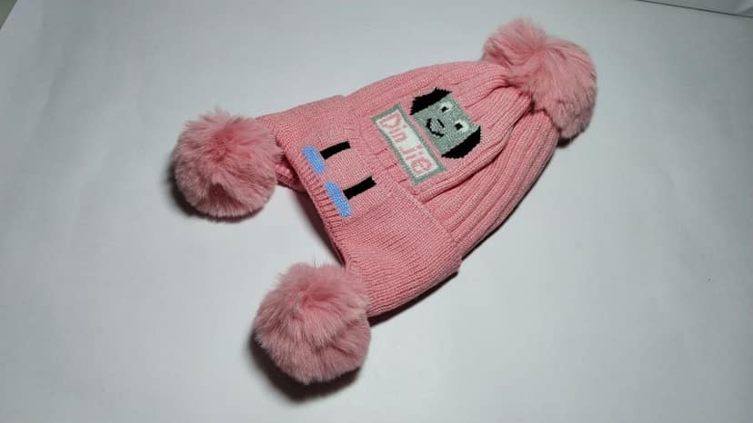Lovely Pink Winter Hat view 3
