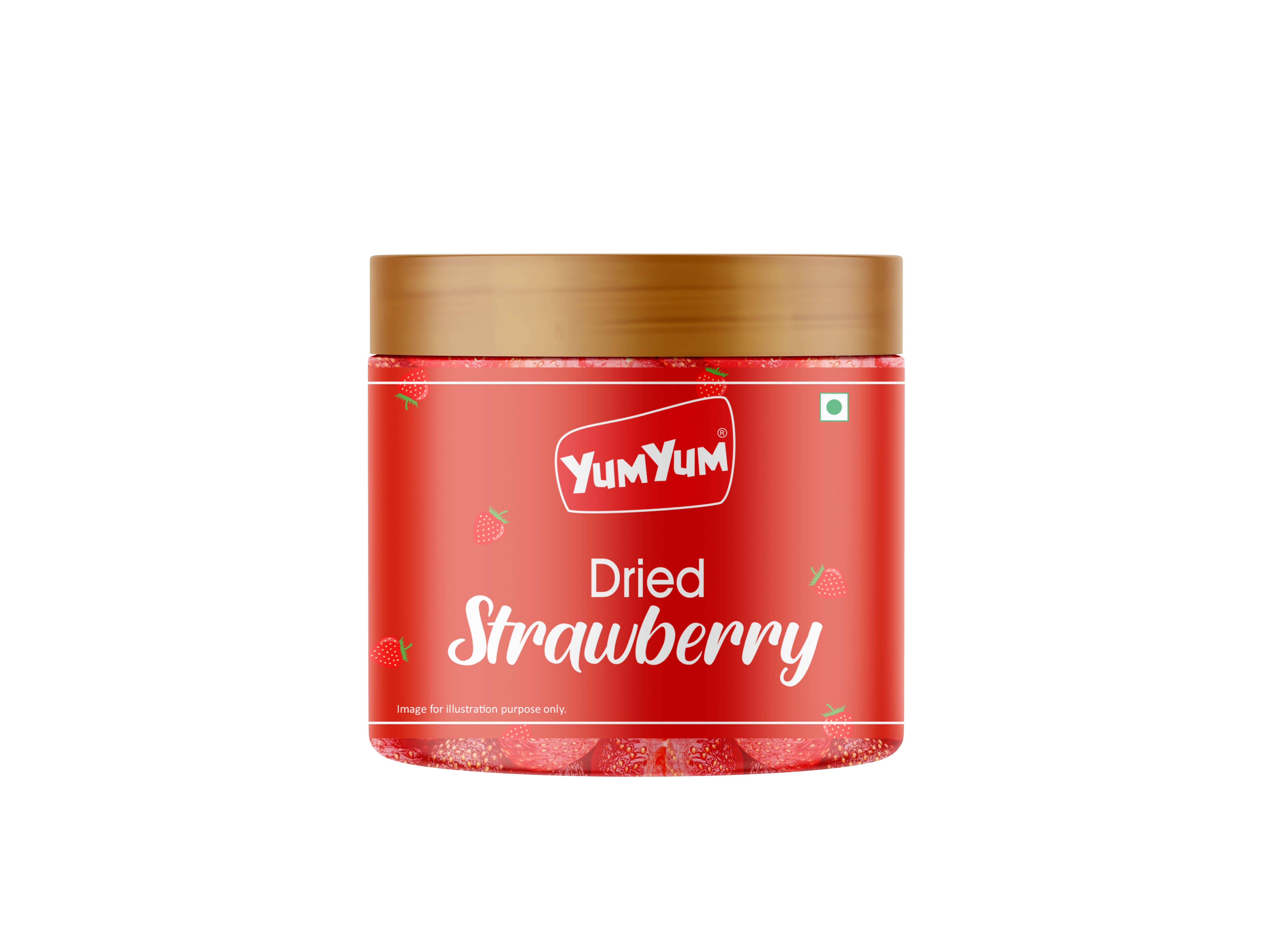 Yum Yum Dried Strawberries 200g (Buy 1 Get 1 Free)