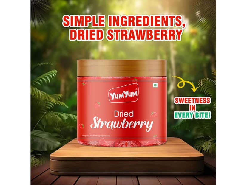 Yum Yum Dried Strawberries 200g (Buy 1 Get 1 Free) view 4