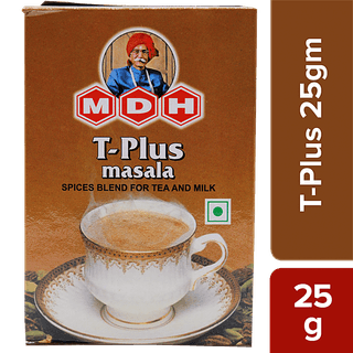 Mdh T-Plus Masala Powder For Tea & Milk, 25 G Pack(Savers Retail)